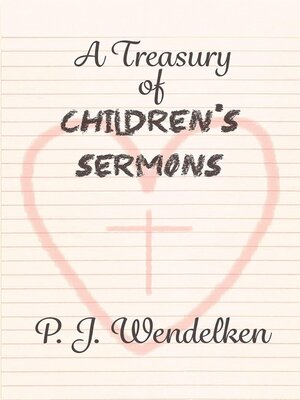 cover image of A Treasury of Children's Sermons